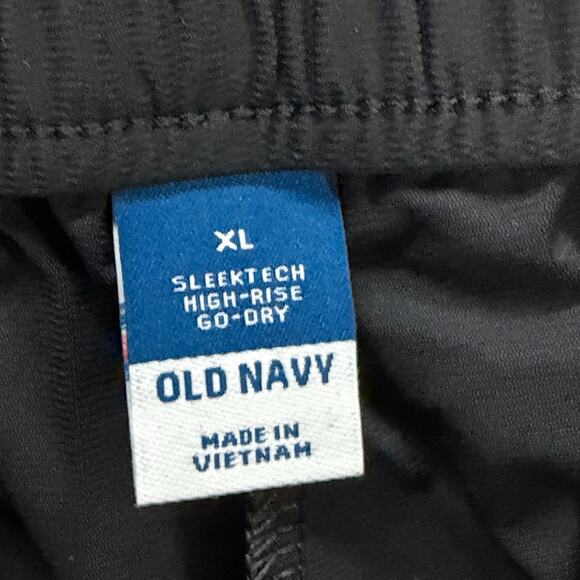Old Navy SleekTech Trouser Pants Womens XL Black High Waisted Travel Ready NEW - Picture 12 of 16